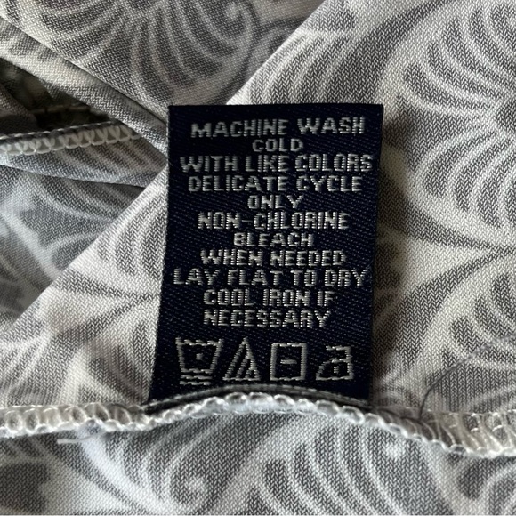 •Max Edition• NWT Sleeveless Patterned Babydoll Top - Size Small - Picture 10 of 11